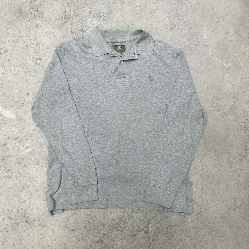 Men’s Timberland Long Sleeve Polo Shirt - Large